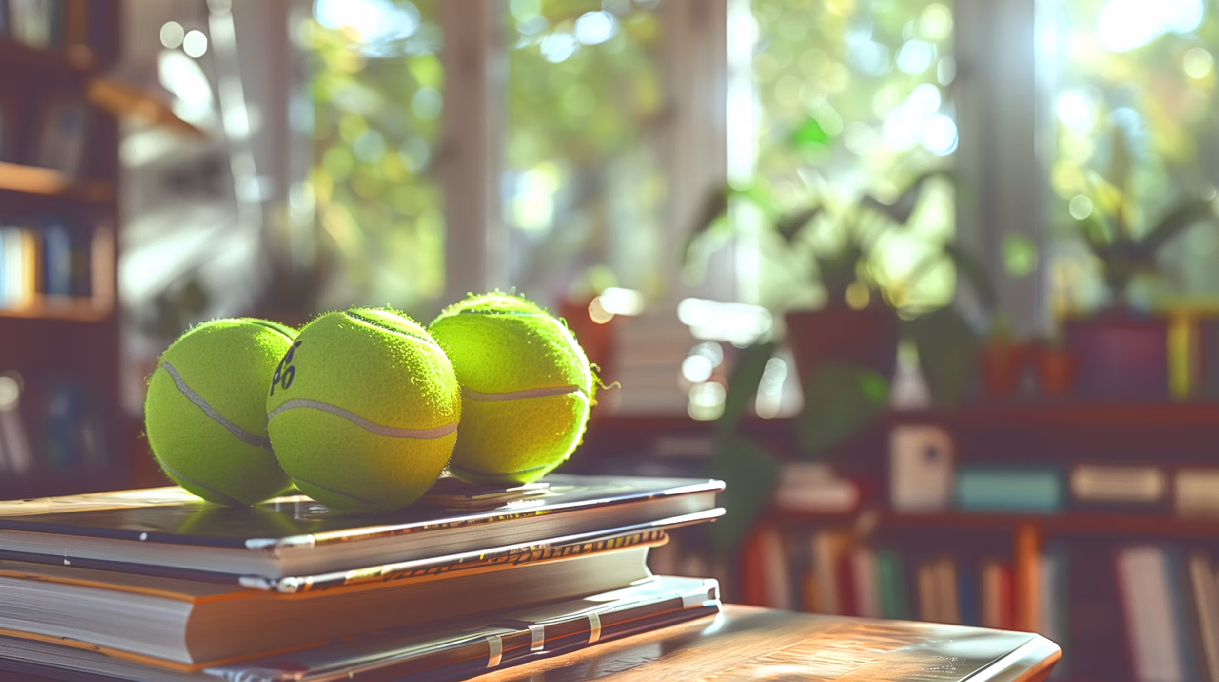 FAQ page header – collaged sports and academic motifs from College Scout PLUS.