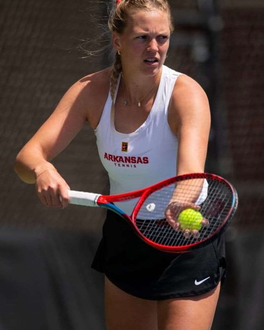 Grace OβDonnell β full scholarship player on the Razorbacks tennis team at the University of Arkansas.