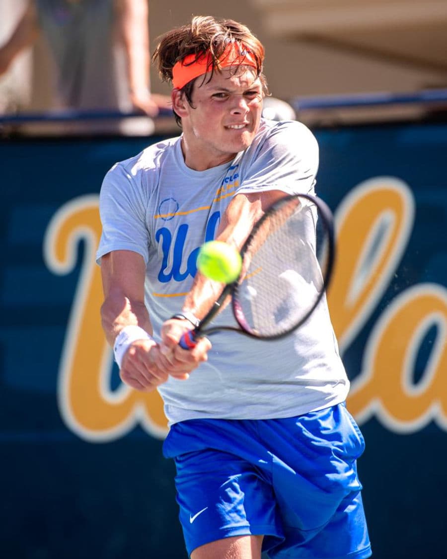 Patrick Zahraj β tennis player at UCLA on an athletic scholarship.